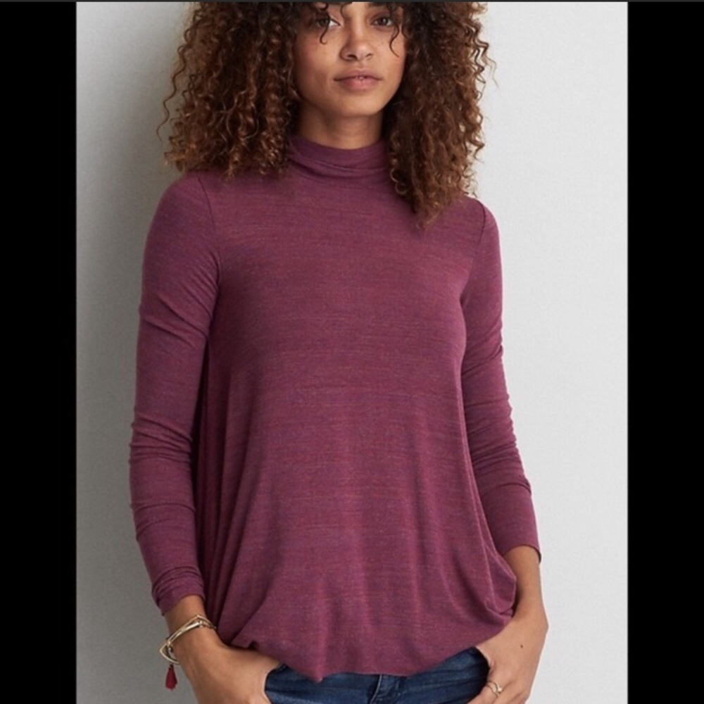 American Eagle Soft&Sexy Long Sleeve Turtleneck